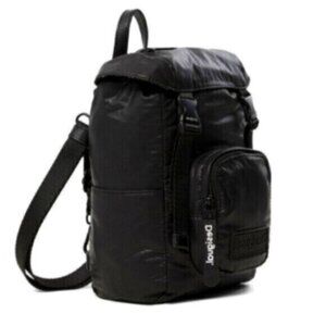Desigual Small Padded Backpack Black